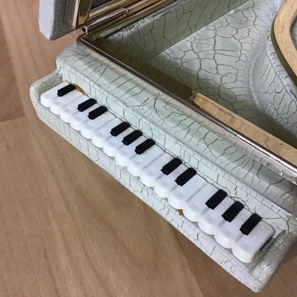 Vintage Italian Grand Piano Trinket Jewel Box - Picture 3 of 10